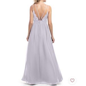 Azazie Dress  Maxi Pleated Lace